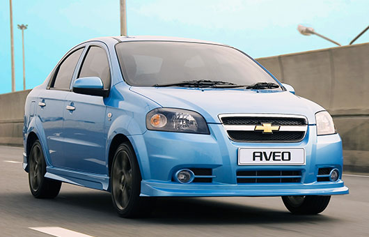 รถ Chevrolet Aveo (เชฟโรเลต อาวีโอ) มือสอง