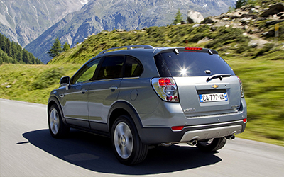รถ Chevrolet Captiva (เชฟโรเลต แคปติวา) มือสอง