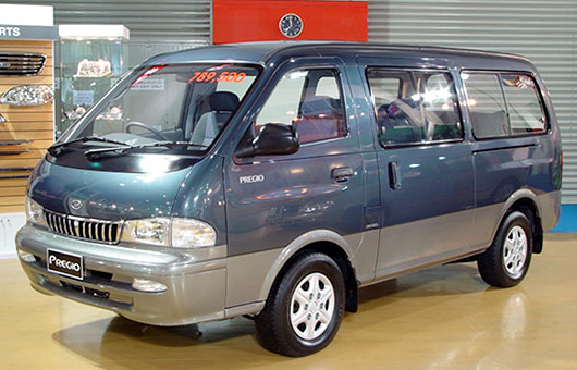 รถ KIA Pregio (เกีย เพรจิโอ) มือสอง
