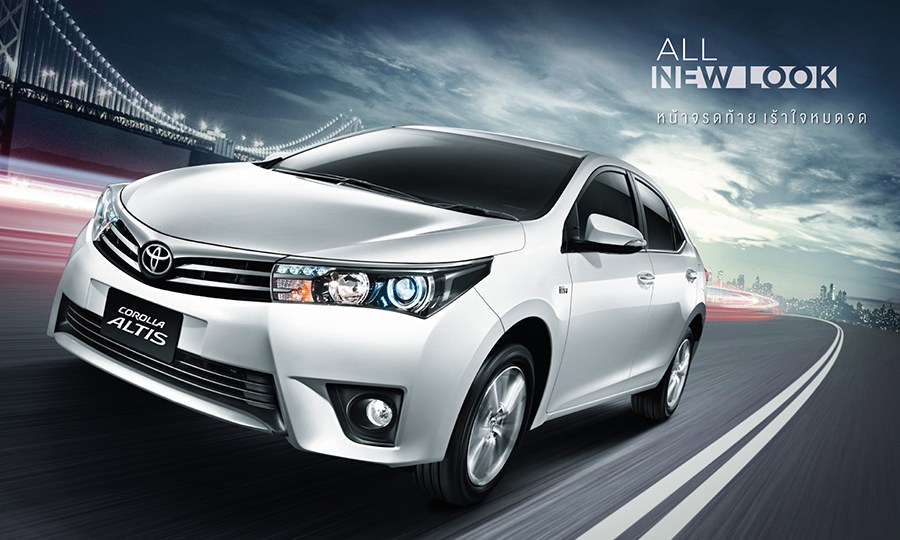รถ Toyota Corolla Altis (โตโยต้า โคโรลล่า อัลติส) มือสอง